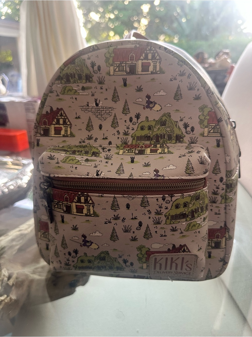 Studio Ghibli Kiki's Delivery Service Map Mini Backpack
